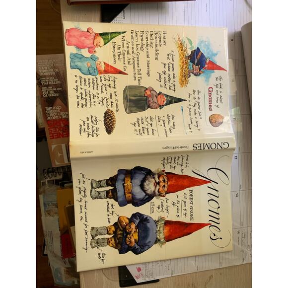 Gnomes First American Edition Hardcover with Dust Jacket 1977 - Picture 4 of 10